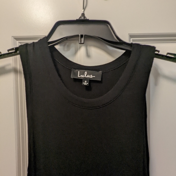 Lulu's long line dress with slit - Picture 3 of 5